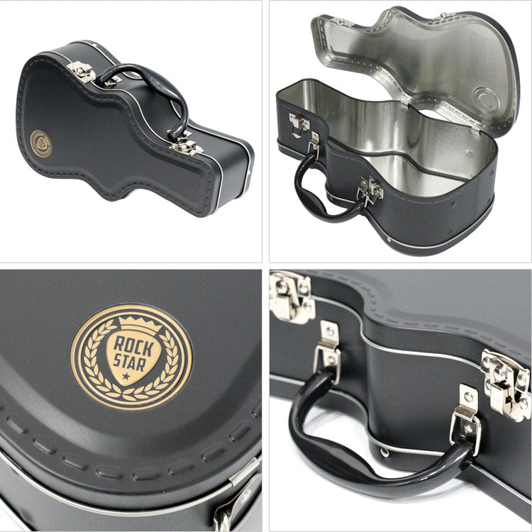 Suck UK ブリキ オーガナイザー ギター ケース ブリキ ブリキ缶 バッグ 弁当箱 収納 小物入れ レトロ