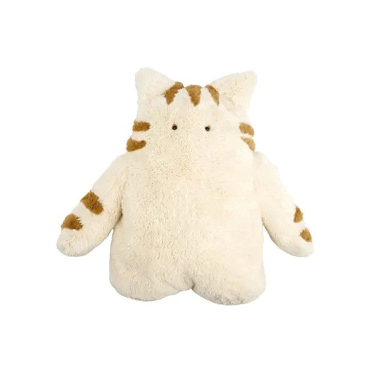 カイロ 湯たんぽ ネコティ USB ウォーム クッション KNN8863 ぬいぐるみ あったか ファー ネコ 猫 ハチワレ 茶トラ ミケ 851-252ホワイト