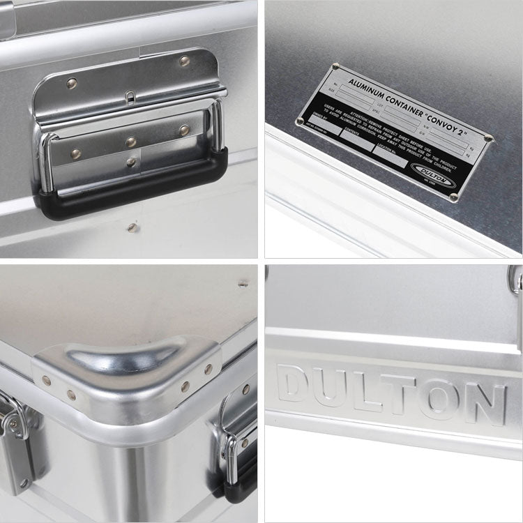 【取り寄せ入荷次第発送】ダルトン アルミニウム コンテナ コンボイ 2 H23-0667XL XLサイズ 送料無料 収納 収納ボックス 整理ボックス 衣装ケース 収納ケース