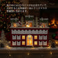 クリスマス LED ウッド アドベント カレンダー ハウス レッド c-20012 118-341 xmas 引き出し プレゼントアドベントカレンダー