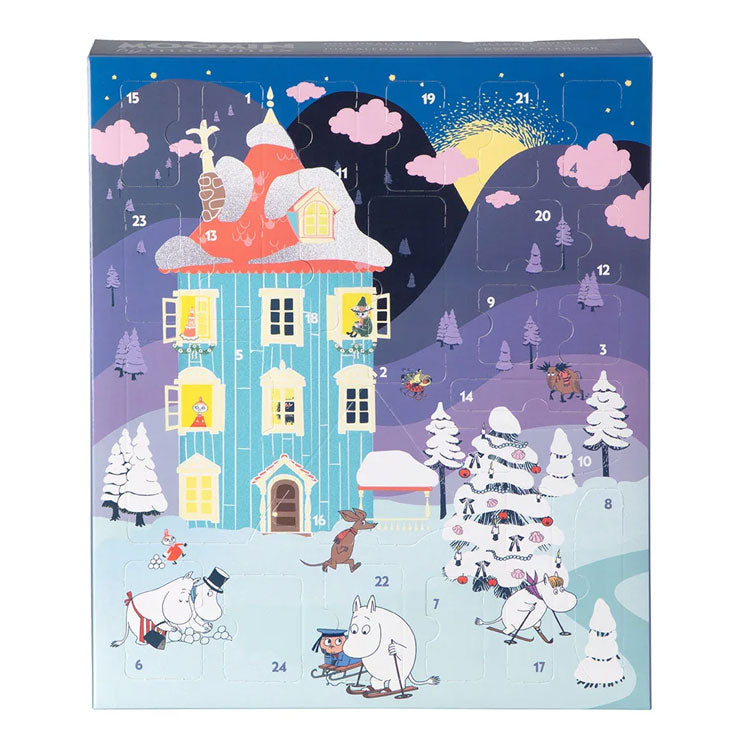 ムーミン アドベントカレンダー 2025 MNX040027 送料無料 クリスマス MOOMIN フィギュア 2025年 クリスマス プレゼント ムーミンハウス ギフト 北欧