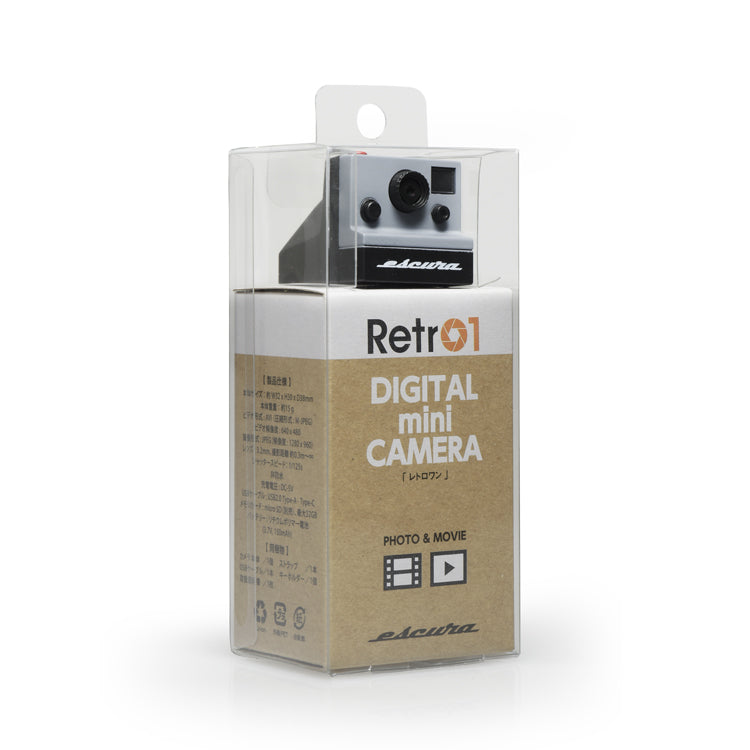 カメラ ESCURA レトロ１ デジタル ミニカメラ 保証書付 定形外 送料無料 エスクーラ
894-AMZ10003 シンシア ポラロイド デジタルカメラ 超小型 レトロ インスタントカメラ ノスタルジック ミニチュア 玩具ホワイト