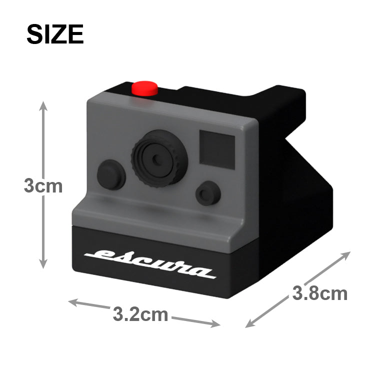 カメラ ESCURA レトロ１ デジタル ミニカメラ 保証書付 定形外 送料無料 エスクーラ
894-AMZ10003 シンシア ポラロイド デジタルカメラ 超小型 レトロ インスタントカメラ ノスタルジック ミニチュア 玩具ホワイト