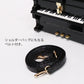 ピアノ バッグ 2202 ブラック ピアノ型 ハンドバッグ 送料無料 ショルダー ショルダーバッグクラシック 音楽 モード リアル