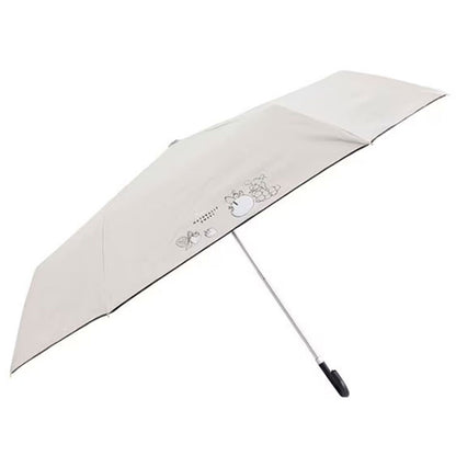スヌーピー ピーナッツ 晴雨兼用 ミニ傘  定形外 送料無料 遮熱 遮光 UPF50＋ 色が変わる UV変色プリント 傘 日傘 折り畳み傘 24SNP-A-M