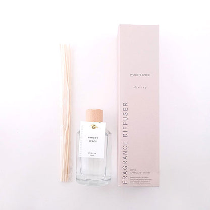 shesay 心地良い空間を香りで演出する フレグランスディフューザー Lサイズ 280ml リードディフューザー ルームフレグランス  玄関 リビング 寝室 トイレ Aベルガモットレモン
