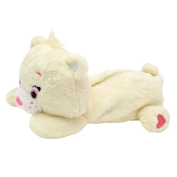 ケアベア ロングポーチ Care Bears ペンケース 定形外 送料無料 くま ベア― フィギアポーチ 筆箱 筆記用具 ペンポーチ 化粧ポーチ 文房具 ぬいぐるみ かわいい 大容量 便利 ギフトパープル