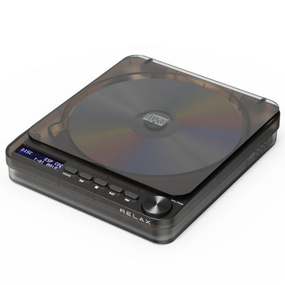 リラックス ピクセルチューンズ ＣＤプレーヤー RE-D9X01 送料無料 Bluetooth対応 レトロプレーヤー 音楽 CD スケルトン レトロフューチャー ESP機能 壁掛けOK ワイヤレス接続可 インテリアウォームグレー