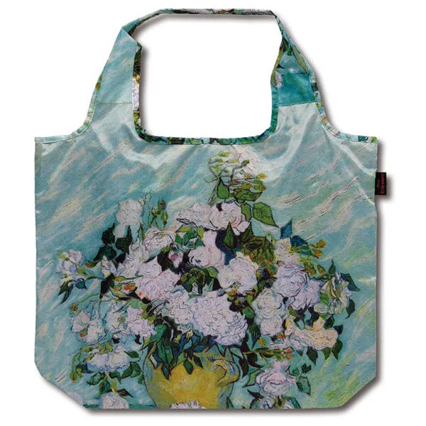 保冷バッグ 名画クーラーエコバッグ AE-01503 メール便 送料無料 エコバッグ ショッピングバッグ 保冷 名画 肩掛け 折りたたみ コンパクト 絵画ルノワール/大きな花瓶