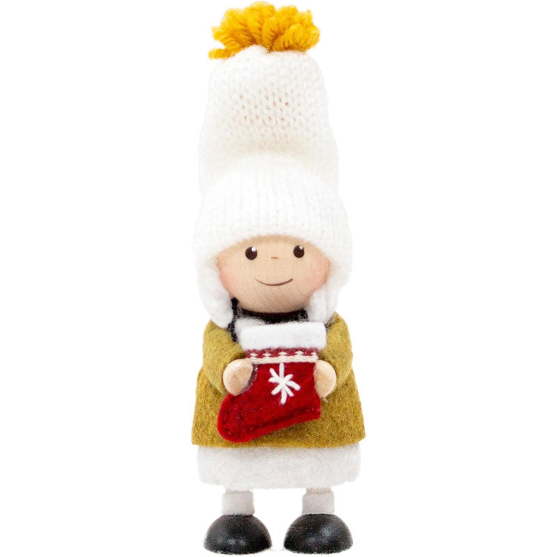 ノルディカニッセ 靴下を持った女の子 ダーラナホースを持った男の子 NRD120804 NRD120805 ノルディカ 定型外 送料無料 クリスマス ユール・ヒュッゲ靴下を持った女の子