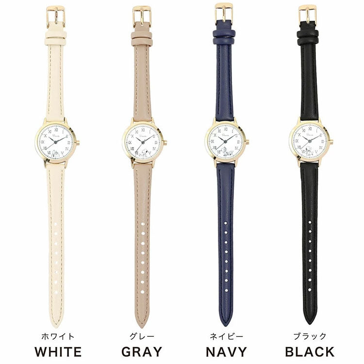 腕時計 スヌーピー クラシックレザーウォッチ PNT059 定形外 送料無料 時計 ウォッチ PEANUTS レトロクラシック パッケージ付 ギフト ビジネス 学校 通勤 通学ホワイト