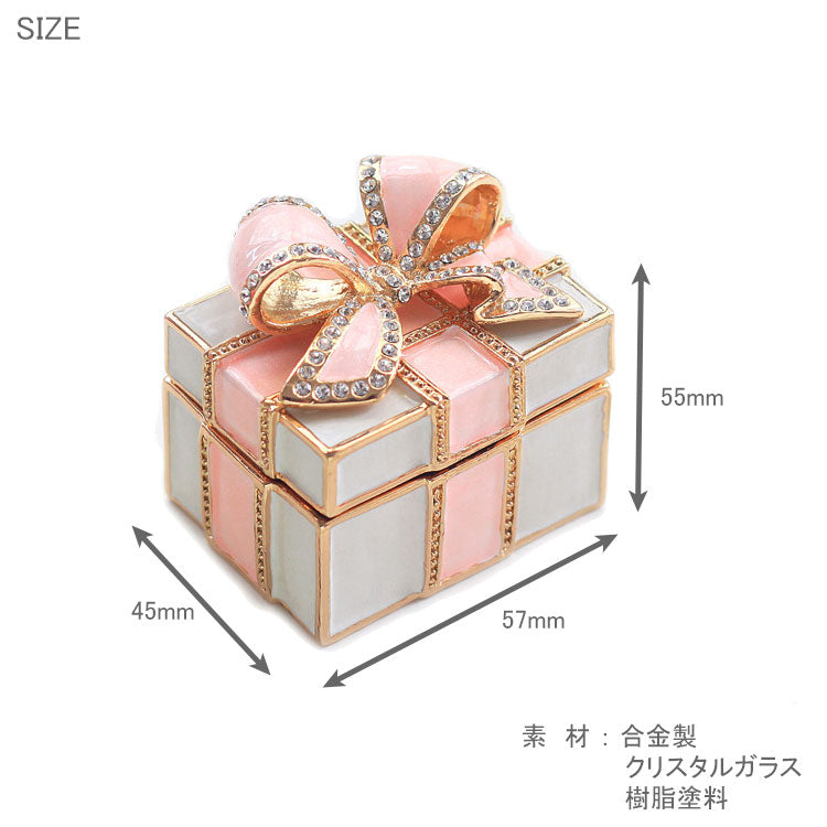 ピィアース メモリアル プレゼントボックス ジュエリーボックス フォトフレーム付 EX572 送料無料 フォトフレーム プレゼント ラッピングボックス アクセサリーピンク