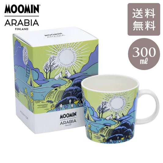 アラビア ムーミンズデイ マグ 0.3L 2024 スプリング 1070296 送料無料 マグカップ キッチン 食器 北欧