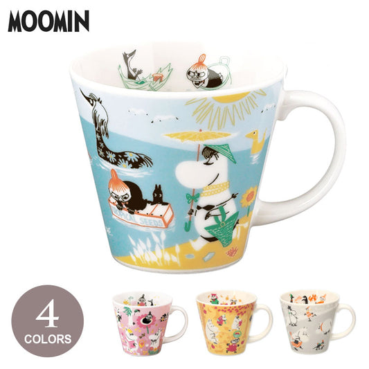 山加商店 MOOMIN ムーミン マグ 四季 340ml MM9600 マグカップ 食器 北欧 ミィ スナフキン ギフト 春