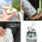 mofusand ステンレス ワンプッシュ ボトル 700ml 水筒 保温 保冷 猫 マグボトル スリム いちごにゃん にゃんぱんつ モフサンドいちごにゃん