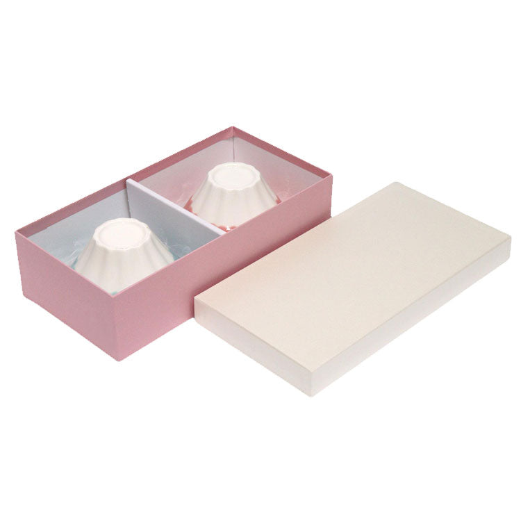 セラミック藍 藍土 富士山 ペア碗 41183 美濃谷 食器 お茶碗セット 花柄 ボウル キッチン お茶碗 茶碗 磁器