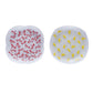 toumei×DOTS 京印伝 漆 まめざら 11cm 木箱入 2枚セット 送料無料 皿 食器 トウメイ 和食器 小皿 和柄