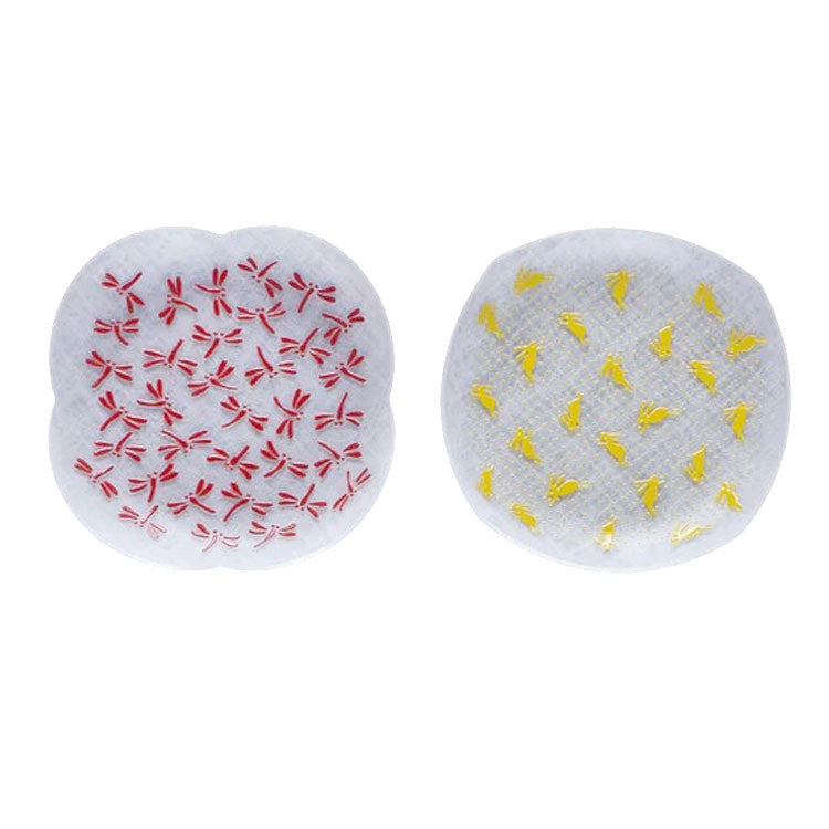 toumei×DOTS 京印伝 漆 まめざら 11cm 木箱入 2枚セット 送料無料 皿 食器 トウメイ 和食器 小皿 和柄
