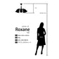 シャンデリア　クラシカル　シーリングランプ　ロクサーヌ　5灯　ROXANE LED対応　低い天井　ライト　ゴージャス