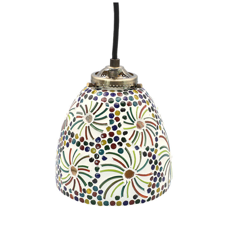 ペンダント ライト モザイク ハンギング ランプ 送料無料 ラウンド ハンドメイド石膏ガラス  16524-831-042 16524-831-043スプリンクル