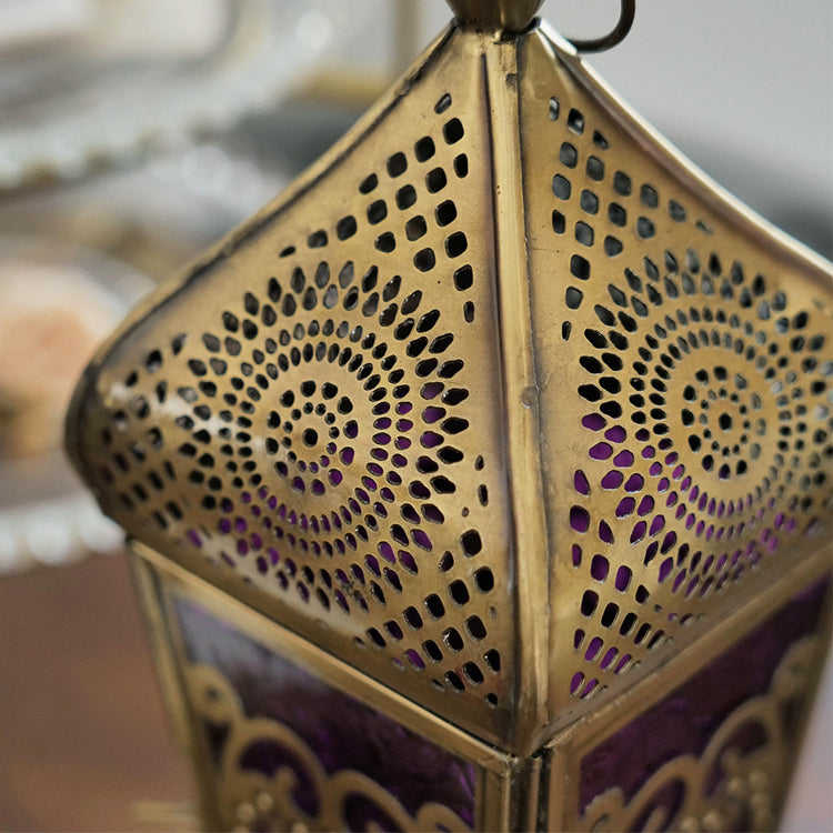 テーブル ランプ モロッカン ランプ M サン パープル 16024-830-060 アジア エキゾチック 照明 ライト 間接照明 卓上