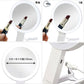 VENUSiS ヴィナシス 3WAY LEDミラー VML-4100-5X ホワイト 送料無料 女優ミラー 3色調光 充電式 手鏡 折りたたみミラー 壁掛け メイクミラー 明るさ調整 LED