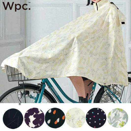 Wpc チャリーポンポン 自転車用 レインポンチョ R001 レインウェア 雨具 カッパ レインコート  CPP02