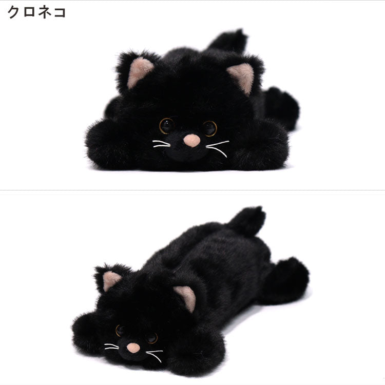 アニマル ぬいぐるみ ポーチ 定形外 送料無料 TY040 ペンケース フィギアポーチ クマ うさぎ シュナウザー パンダ ひよこ しろねこ クロネコ 黒猫 白猫 筆記用具 動物 クマ