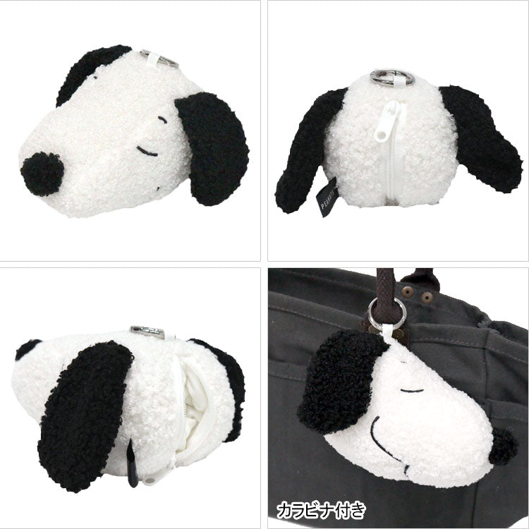 スヌーピー ピーナッツ イヤホン マルチ ポーチ SNGG-165 定形外 送料無料 すやすや スマイル 小物入れ かわいい すやすや