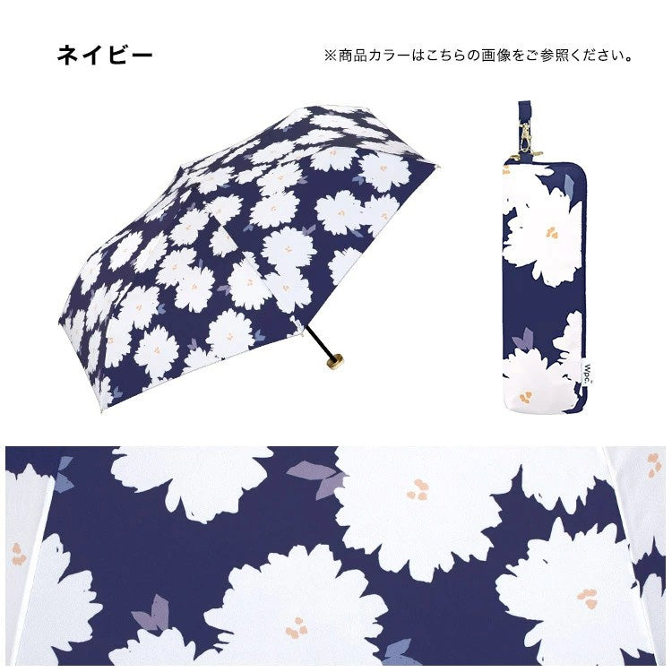 フルール ミニ 雨傘 折りたたみ傘 Wpc. 定形外 送料無料 雨傘 折りたたみ 日傘 傘 7939-115-002 折り畳み傘 晴雨兼用 花 植物