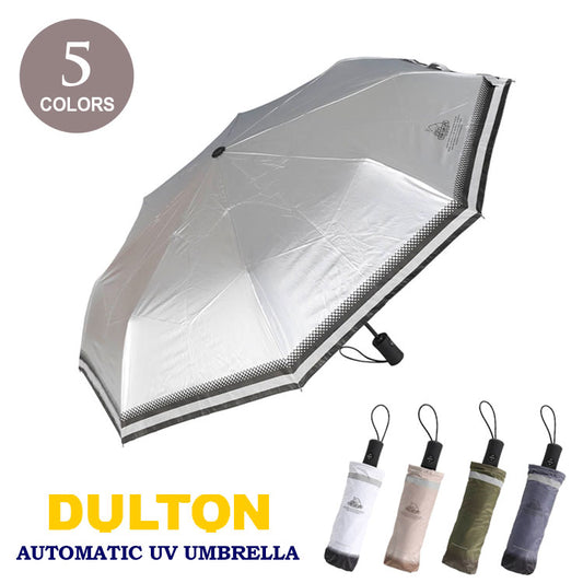 ダルトン オートマティック UV アンブレラ V24-0831 傘 日傘 雨傘 晴雨兼用 折り畳み傘 UV  ジャンプ式 ワンタッチCOYOTE