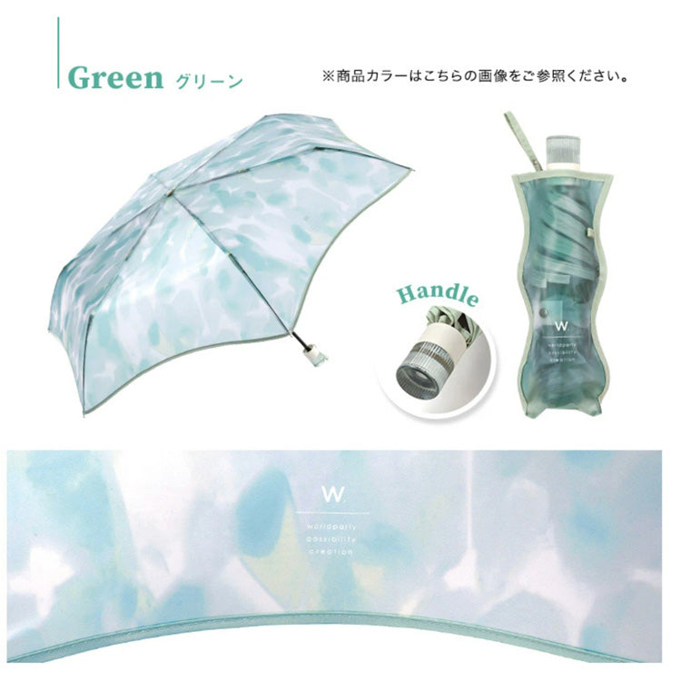 折りたたみ傘 フラワーベースアンブレラ ミニ ビニール傘 雨傘 折りたたみ 傘  PT-0081-002 可愛い おしゃれ 通勤 通学 映え 花瓶 収納ケース 旅行 レディースピンク