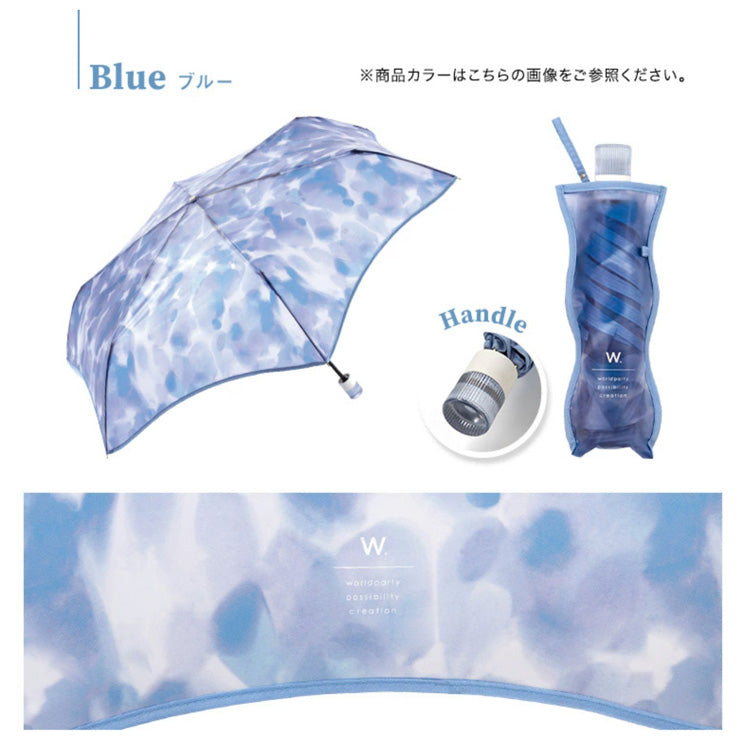 折りたたみ傘 フラワーベースアンブレラ ミニ ビニール傘 雨傘 折りたたみ 傘  PT-0081-002 可愛い おしゃれ 通勤 通学 映え 花瓶 収納ケース 旅行 レディースピンク