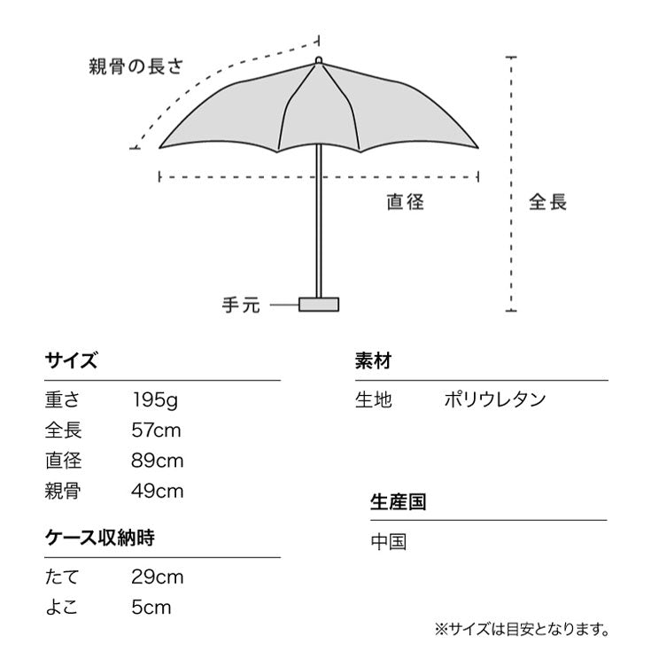 インクアートアンブレラmini Wpc.  ミニ  折りたたみ傘 定形外 送料無料 雨傘 長く使える 親骨49cm レディース 通勤 通学 女性 ニュアンス おしゃれ 可愛い 映え キラキラ PT-0062 PT-0063 PT-0067 PT-0068