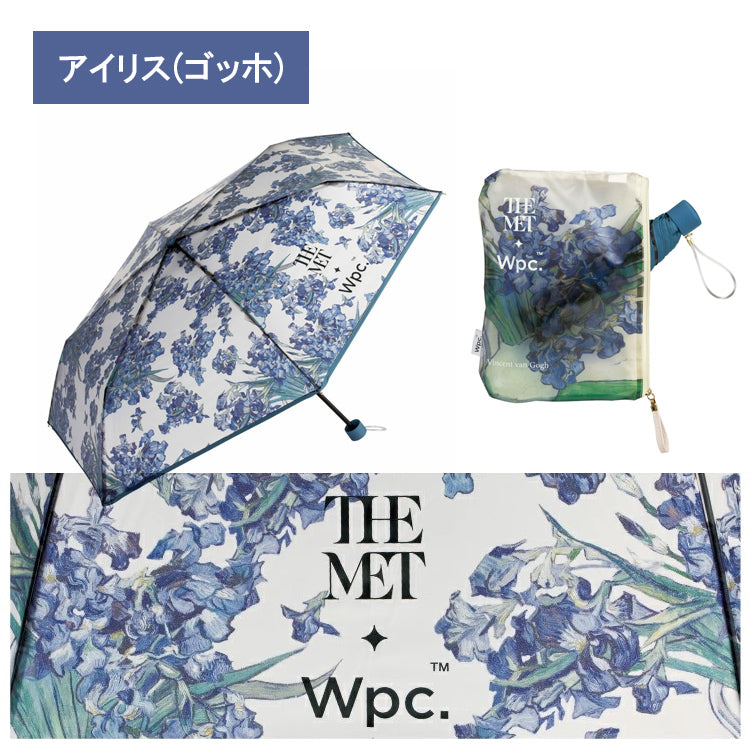 Wpc. メトロポリタン美術館 名画 アンブレラ ミニ THE MET × Wpc. 定形外 送料無料 pt-mt 折り畳み 傘 ビニール傘 手開き wpc 軽量  半透明 ゴッホ ドガ ルノワール モネ