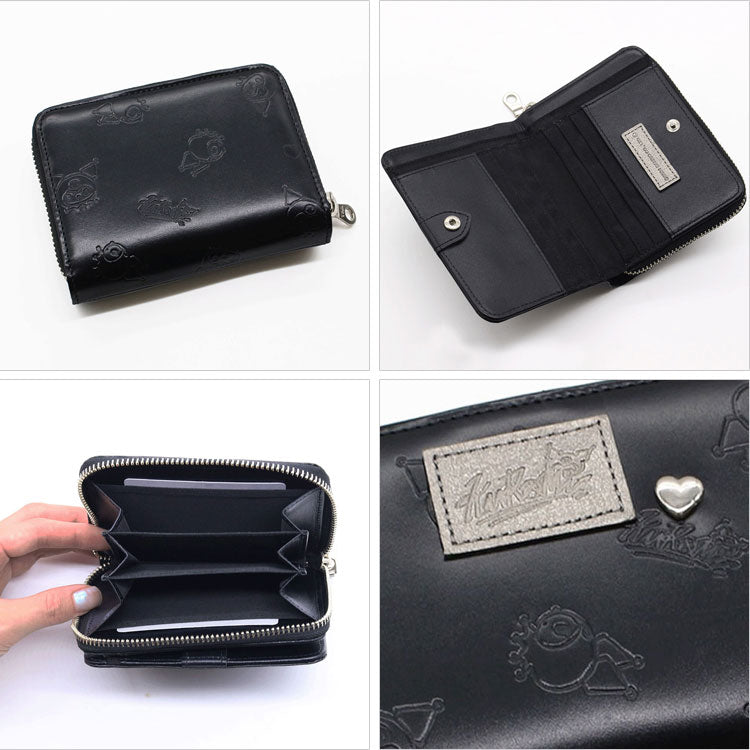 サンリオキャラクターズ KUROMI クロミ ラウンド二つ折り財布 san-87130 送料無料 財布 ラウンド財布 二つ折り財布 黒