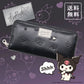 サンリオキャラクターズ KUROMI クロミ ラウンド 長財布 san-87131 送料無料 ナダヤ 財布 ファスナー 黒