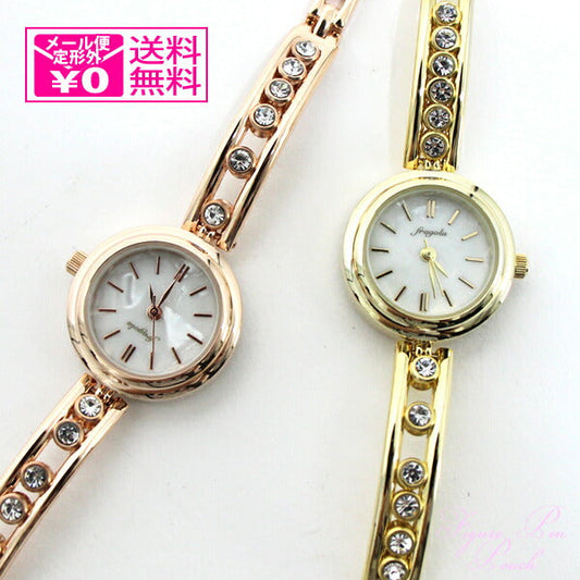 フォロー ムーブストーン ブレスレット 腕時計 c05219a-4 定形外送料無料 ウォッチ アクセサリー バングル オシャレ プチプラ プレゼント シンプル かわいい