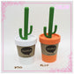 QUALY カクトラッシュ ビン ダストボックス ql10278   ホワイト Cactrash Bin サボテン 圧縮　ごみ箱 ゴミ箱 スペースジョイ インテリア