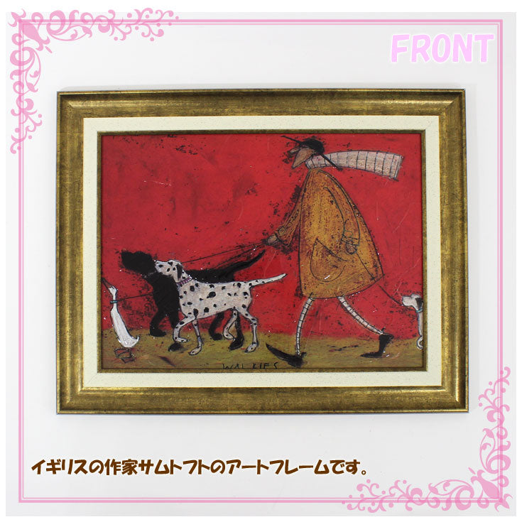 送料無料】 ユーパワー Sam Toft サムトフト アートフレーム ウォーキーズ ST-08005 フレーム インテリア 絵画 アート –  SYNONYM