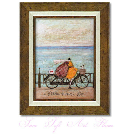 ユーパワー Sam Toft サムトフト アートフレーム フレッシュエアーの浜辺 st-05838 絵画 ギフト アート おしゃれ 北欧 お部屋