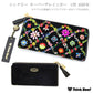 送料無料 Think Bee! シンクビー オーバーザレインボー L型 長財布 A001966 Swarovski Crystals スワロフスキー 花 刺繍
